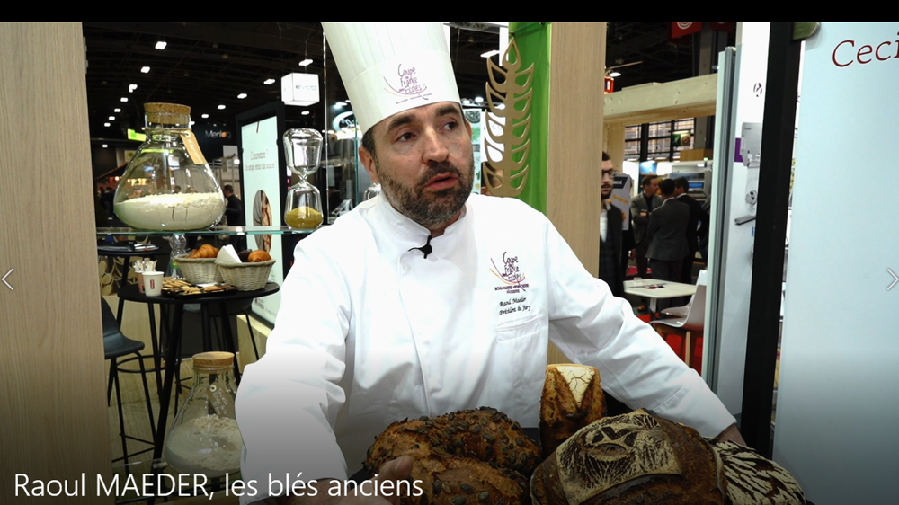 Raoul Maeder interviewé par Alexie Valois lors d’Europain